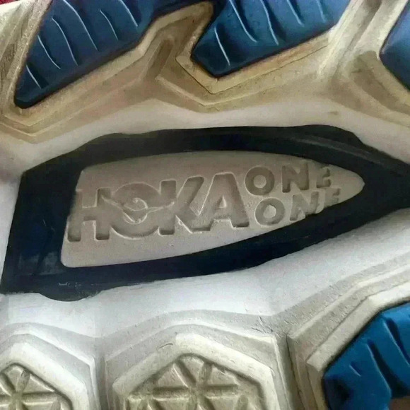Mens Sz 9 HOKA Vanquish 3 Road Running Shoes - Medieval Blue / Blue - Picture 9 of 9